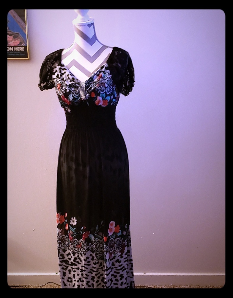 ***SOLD***Black maxi dress